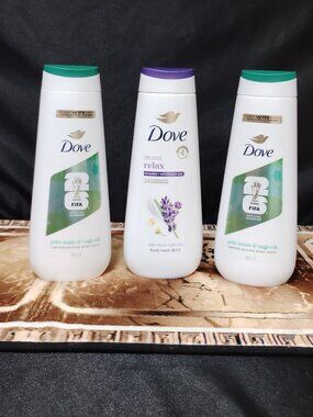 Dove Beauty Body Wash - Palo Santo + Sage Oil & Relax Lavender Oil & Chamomile